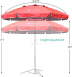 AMMSUN Shade Umbrella, Premium Portable Umbrella - Image 4