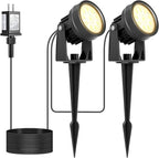 Warm White Spot Lights, Outdoor 3000K LED Spotlights, Outside Landscape by Unknown
