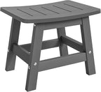 LUE BONA Outdoor Adirondack Ottomans, Footrest Footstool, Outdoor Foot Rest - Image 7