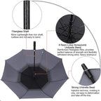 G4Free 47/54/62/68/72 Inch Automatic Open Golf Umbrella Oversize Extra Large - Image 5
