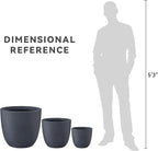 Kante 18", Outdoor Indoor Large Planter Pots - Image 6