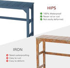 Stoog Patio Bar Table, All-Weather Outdoor Bar Height Table - Image 4
