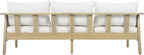 Christopher Knight Home Teras Acacia Wood Outdoor 3 Seater Sofa - Image 8