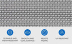 Yaheetech 22.4" Tanning Chair - Image 9