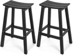 Stoog All-Weather Bar Stools Set of 2, Low Maintenance, by Stoog
