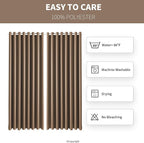 Waterproof Outdoor Curtain W105 x L95 - Image 7