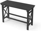 HDPE Patio Bar Table, Adirondack Outdoor Bar Height Table, HDPE Outside Pub - Image 8
