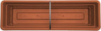 Bloem Dura Cotta 18" Terra Cotta Resin Rectangle Window Box Planter - Image 6