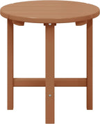 WestinTrends Dylan Adirondack Round Outdoor Side Table by WestinTrends
