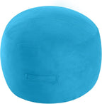 MeMoreCool Round Stuffed Pouf Ottoman Foot Rest, Floor Pouf Foot Stool by MeMoreCool