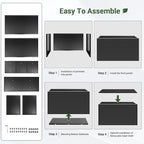 Metal Planter Box 30” x 12” x 16”, Tall Planter Box - Image 7