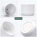 Ton Sin Plant Pots, 4.1+5.1+6.5 inch, Ceramic Planters - Image 2
