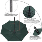 G4Free 47/54/62/68/72 Inch Automatic Open Golf Umbrella Oversize Extra Large - Image 4