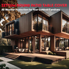 Zettum Round Patio Table Cover 72 Inch - Image 7