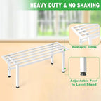 2 Pack Metal Plant Stand Outdoor Plant Shelf Indoor, 1 Tier Heavy Duty Plant - Image 3
