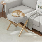 Foldable Foot Stool Ottoman, Modern Foot Rest - Image 8