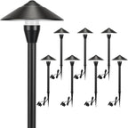 LUTEC 12V Low Voltage Pathway Lights, Die-cast Aluminum Pathway Lights by LUTEC