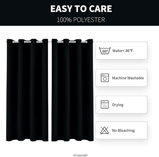 DIVA EN CAMINO DEC Outdoor Patio Curtain Waterproof Darkening Thermal Insulated - Image 6