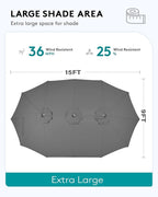 SERWALL 8-Piece Patio Dining Sets - Image 5