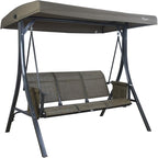 Kozyard Brenda 3-Seat Outdoor Porch Swing Glider, Patio Swing - Image 6