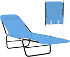 Outsunny Folding Chaise Lounge Chair, Pool Sun Tanning Chair, Outdoor Lounge by Outsunny