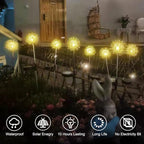 GUOCHENG Dandelion Solar Garden Lights Waterproof Outdoor LED Landscape Lights - Image 2
