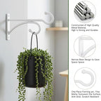 2Pack 6 Inch Plant Hangers for Hanging Baskets, Hanger for Indoor and Outdoor - Image 2