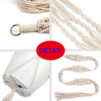 ELANE 2PCS 3-Tier 70" Macrame Plant Hangers Basket Plant Hanger Indoor Outdoor - Image 3