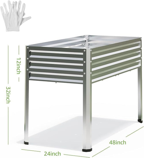 2PCS Galvanized Raised Garden Bed - Image 2