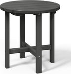 WestinTrends Dylan Adirondack Round Outdoor Side Table - Image 4