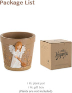 Gardening Gifts for Women: Hand-Painted 3D Art Planter for Plant Lover - Image 8