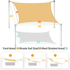 Quictent 20x26ft Sun Shade Sail - Image 3