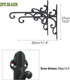 Sungmor Cast Iron Wall Hook Plant Hangers - Image 6