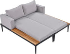 Outdoor Double Metal Daybed, - Image 3
