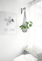 Mkono 3 Pack Macrame Plant Hangers Indoor Different Size Hanging Planter Basket - Image 4