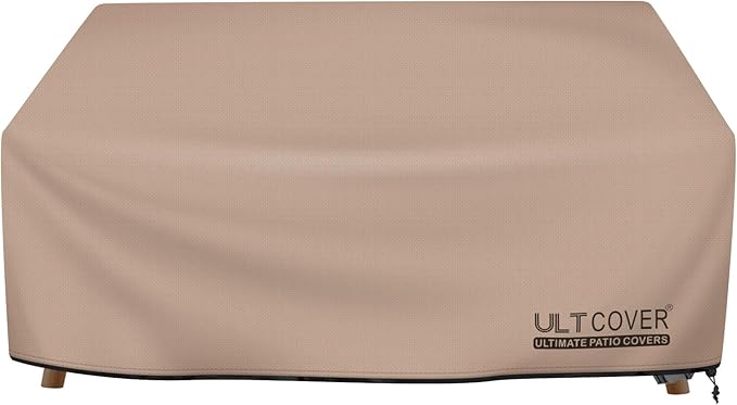 ULTCOVER Waterproof Outdoor Deep Seat Sofa Bench Cover 90W x 40D x 35H inch by ULTCOVER