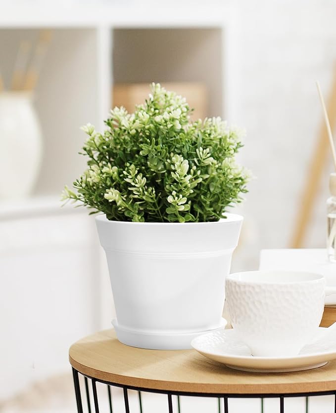 homenote Plant Pots, 6 Inch Flower Pots - Image 8