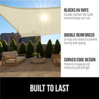 GORILLA GRIP Heavy Duty Sun Shade, UV Protection Fade Tear and Rust Resistant - Image 2