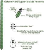 4Feet 48inch Garden Stakes Sturdy Plant Sticks Support Tomato Stakes - Image 6