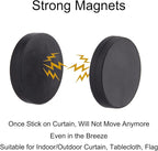 Magnetic Shower Curtain Weights, Rubber Covered Heavy Duty Weights, Prevent - Image 3