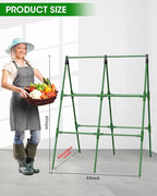 4 Pack Cucumber Trellis, Garden Trellis - Image 9