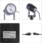 APONUO Metal Solar Spot Lights Outdoor - Image 6