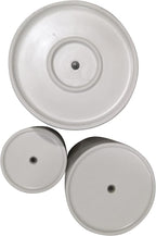 Amazon Basics Assorted Sizes Fluted Ceramic Round Indoor Outdoor Planters - Image 4