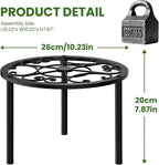 TOSKING 2-Pack Heavy Duty Metal Plant Stands - Image 2