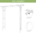VINGLI Garden Arbor, Arch Archway - Image 4