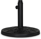Backyard Expressions 20 lb Round Patio Umbrella Base – Heavy Duty Resin-Coated - Image 3