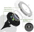 INCX 4.6 inch Solar Lights for Outside, 4 Pack Solar Light Outdoor Waterproof - Image 3