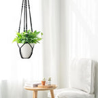 Mkono 43 Inch Macrame Plant Hanger Large - Image 3