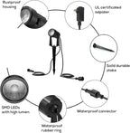 Banord Outdoor Landscape Lighting, 4 Pack Low Voltage Landscape Lighting - Image 2