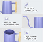 Watering Can Indoor Plants, 35 oz/1000 ml Metal Stainless Steel Watering Can Pot - Image 5